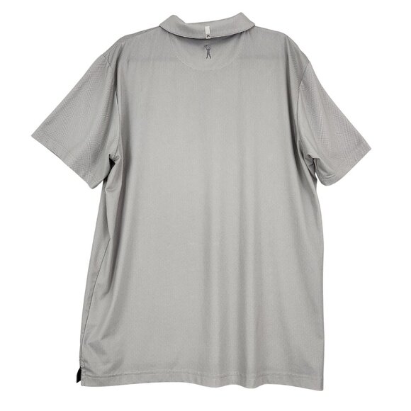 Mizzen+Main Shirt Men's Extra Large Short Sleeve Polo Top Gray - Picture 2 of 14